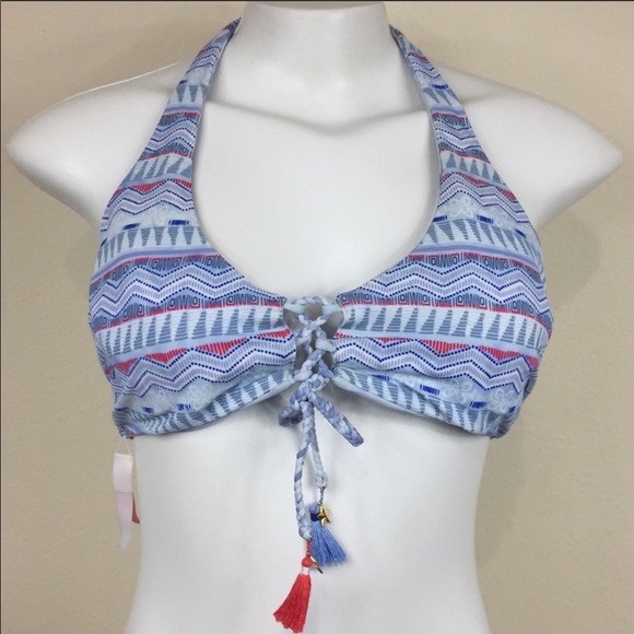 Victoria’s Secret L swim top reversible bikini nwt - Picture 2 of 5